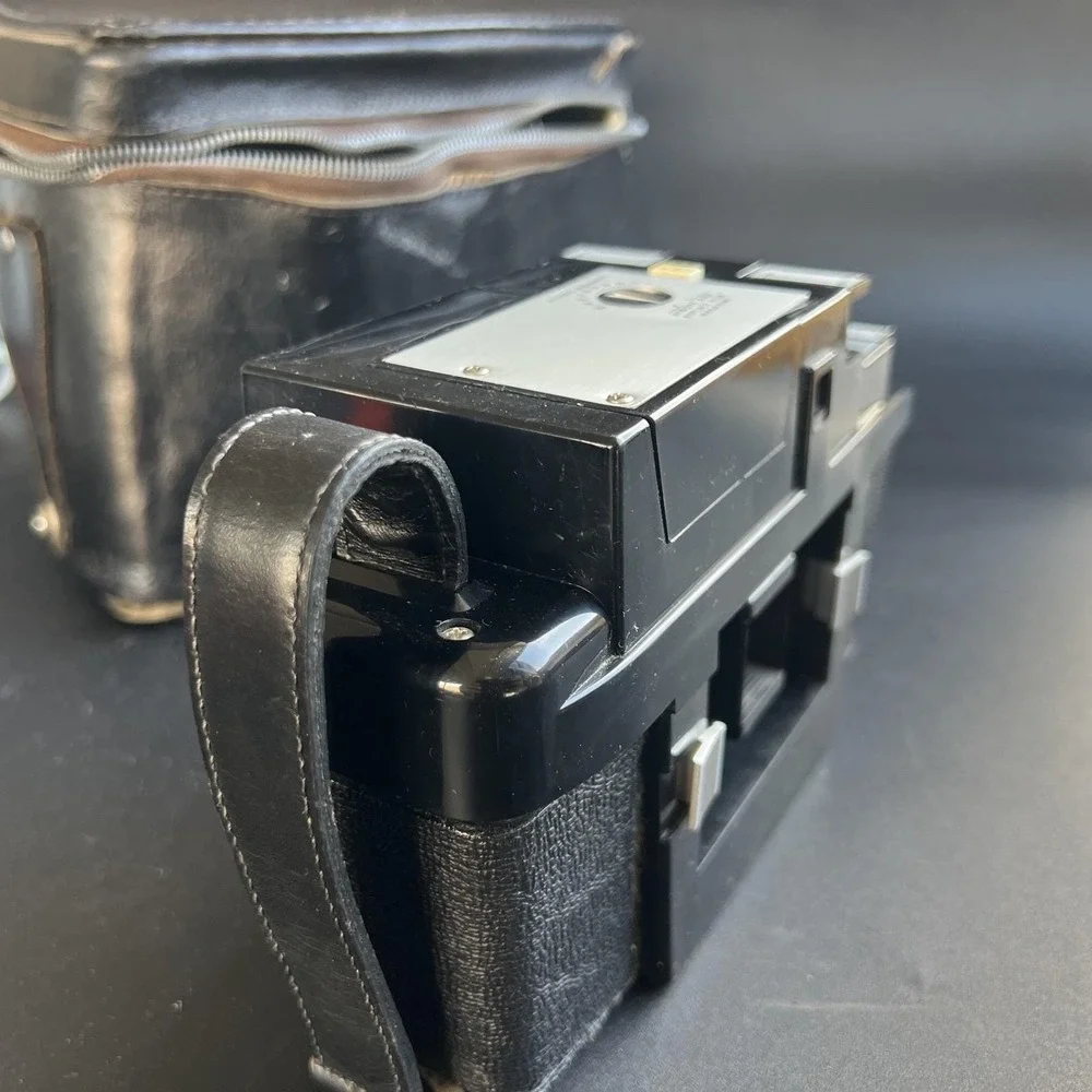 Vintage Fotron III Camera - Power Tested (Orange Light Works) - Case & Cord